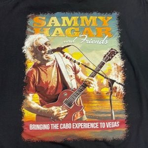 Sammy Hagar Band Shirt size XL